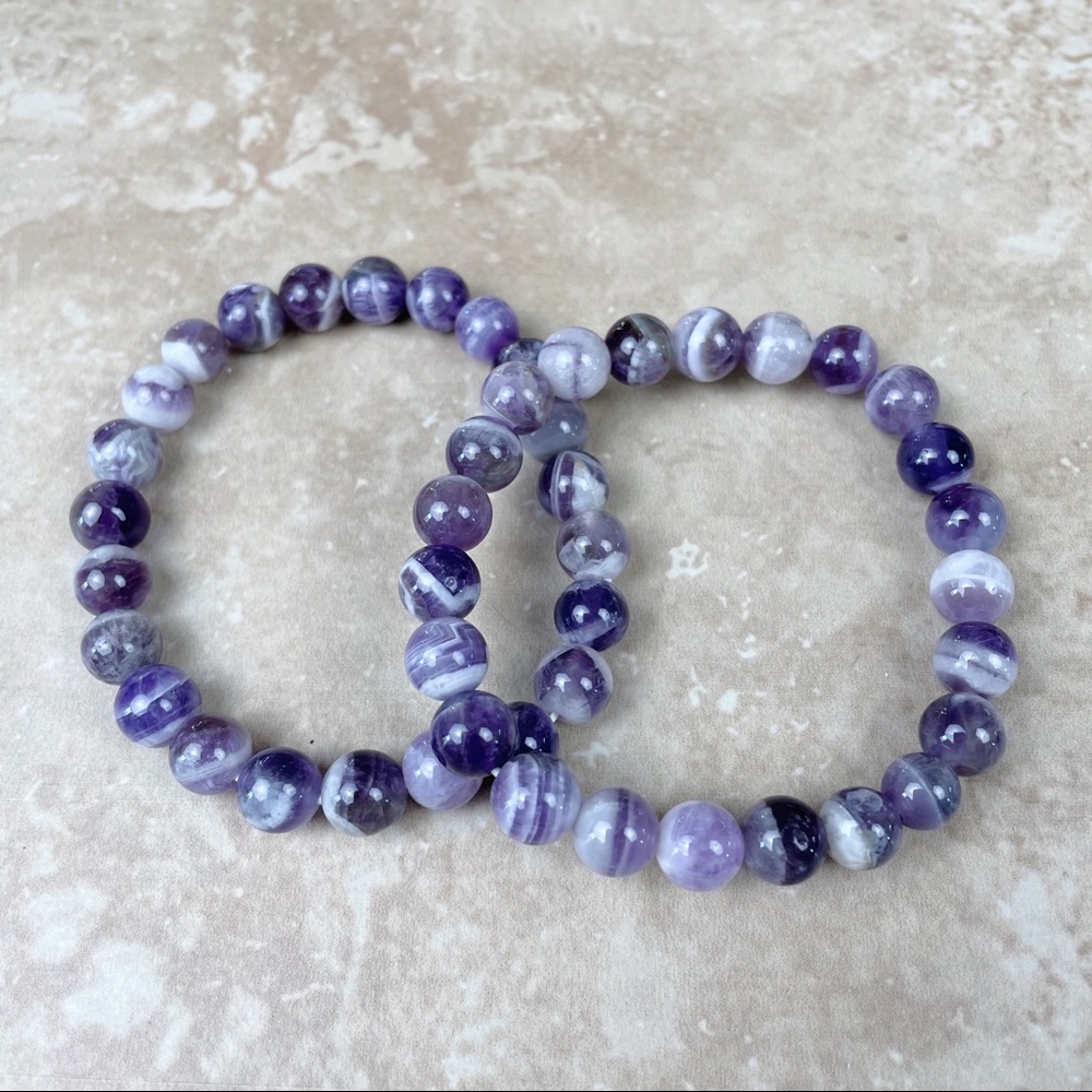 Dream Amethyst Beaded Bracelet
